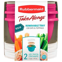 Rubbermaid TakeAlongs - Breakfast - 2 x 470ml