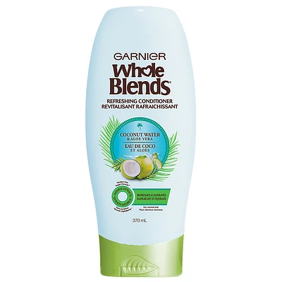 Garnier Whole Blends Refreshing Conditioner - Coconut Water and Aloe Vera - 370ml