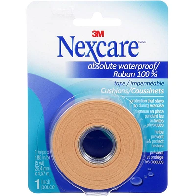 3M Nexcare Absolute Waterproof Tape - 25.4mm x 4.57m