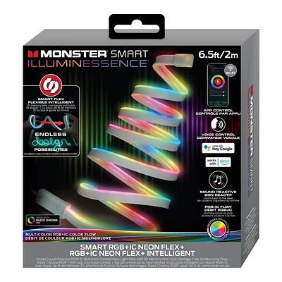 Monster Smart Illuminessence Neon Flex+ Light Strip - RGBW/IC