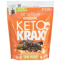 No Sugar Keto Krax - Dark Chocolatey Peanut Crunch - 245g