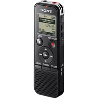 Sony 4GB+SD Voice Recorder - Black - ICDPX470