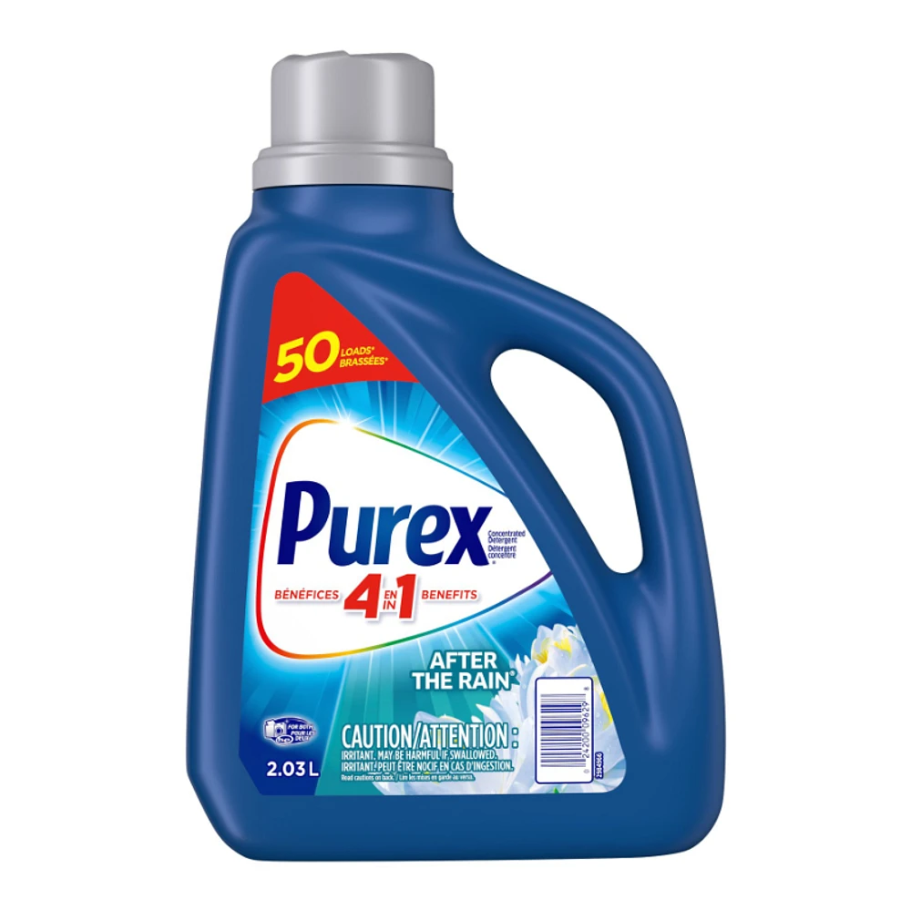 Purex 4 in 1 Concentrated Detergent - After the Rain - 2.03L