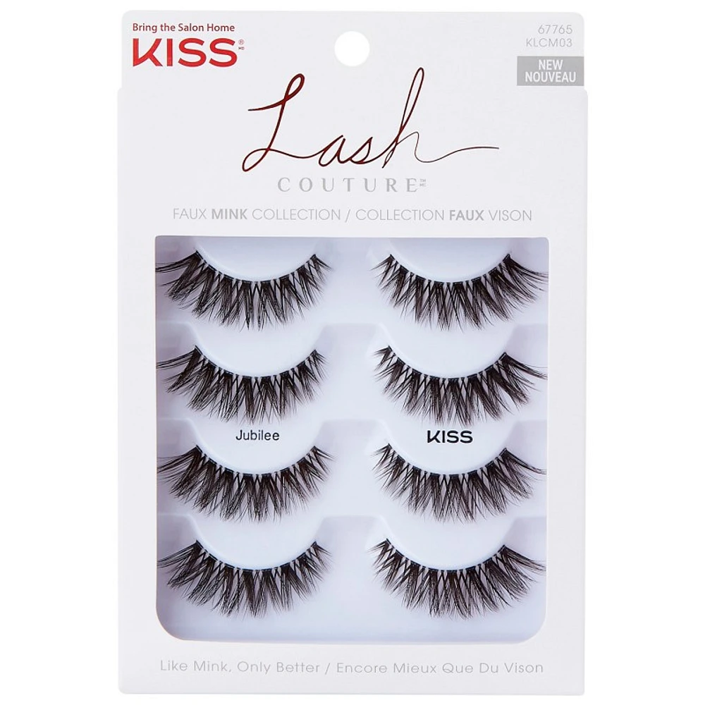 Kiss Lash Couture Faux Mink Collection Jubilee - Multi Pack
