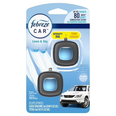 Febreze Auto Linen and Sky - 2 Count