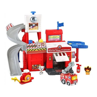 VTech Go! Go! Smart Wheels Rescue Tower Firehouse - Multi