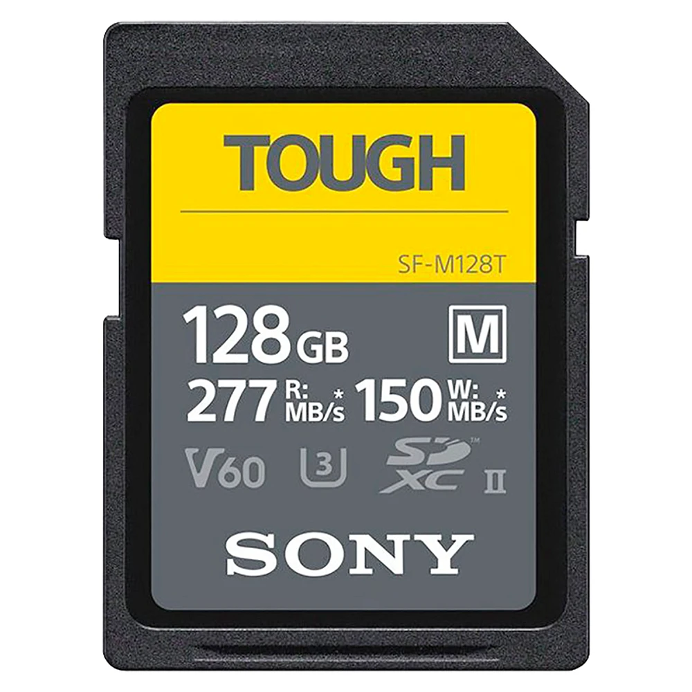 Sony 128GB Tough SD Card - Black - SFM128T/T1