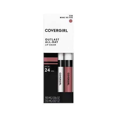 CoverGirl Outlast All-Day Lip Color - Wine To Five (538)