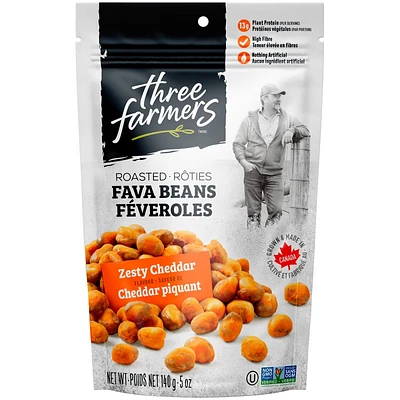Three Farmers Fava Beans Cheddar - 140g