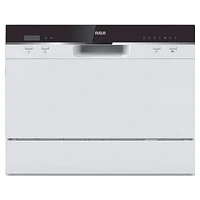 RCA Counter Top Dishwasher - White - RDW3208