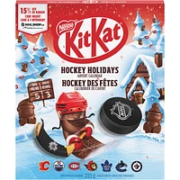 Nestle Kit Kat NHL Holidays Candy Advent Calendar - 233g