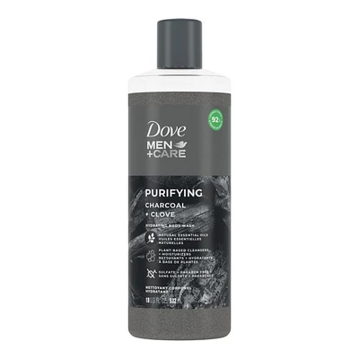 Dove Men + Care Purifying Body Wash - Charcoal and Clove - 532 ml