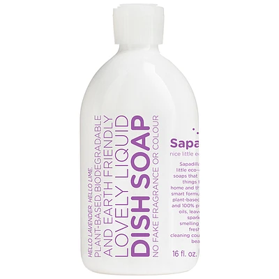 Sapadilla Dish Soap - Sweet Lavender & Lime - 473ml