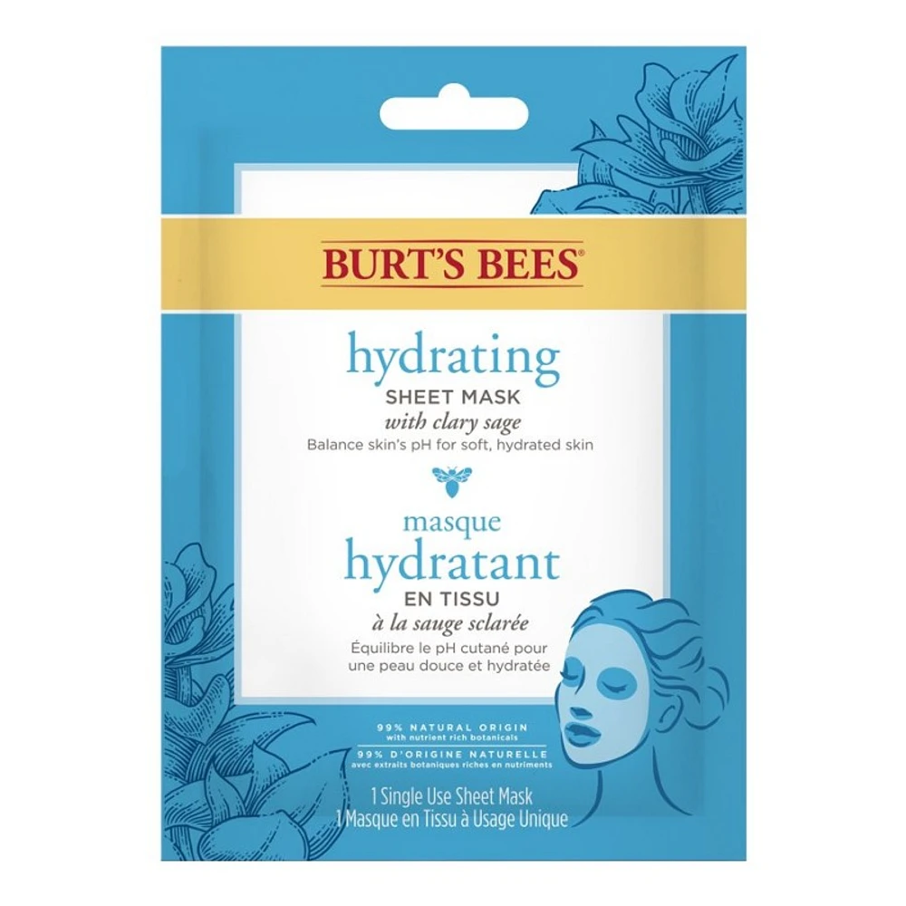 Burt's Bees Hydrating Sheet Mask - 9.35g