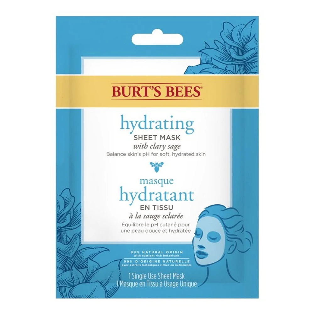 BURTS BEES Burt's Bees Hydrating Sheet Mask - 9.35g