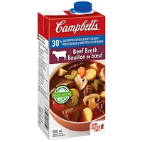 Campbell's Beef Broth - 30% Less Sodium - 900ml