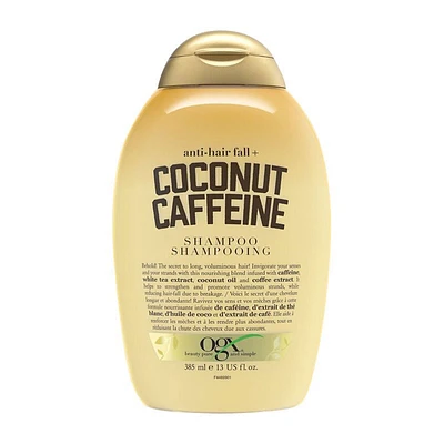 OGX Anti Hair Fall + Coconut Caffeine Shampoo - 385ml