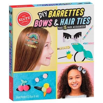 Klutz Diy Barrettes Bows and Hair Ties