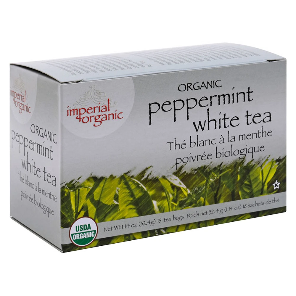 Uncle Lee's White Tea - Peppermint - 18s