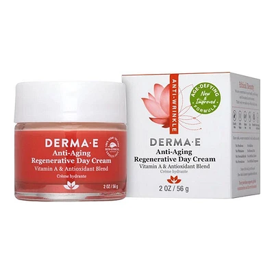 Derma E Anti-Wrinkle Anti-Aging Regenerative Day Cream - 56g