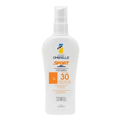 Garnier Ombrelle Sport Sunscreen Spray - SPF 30 - 145ml