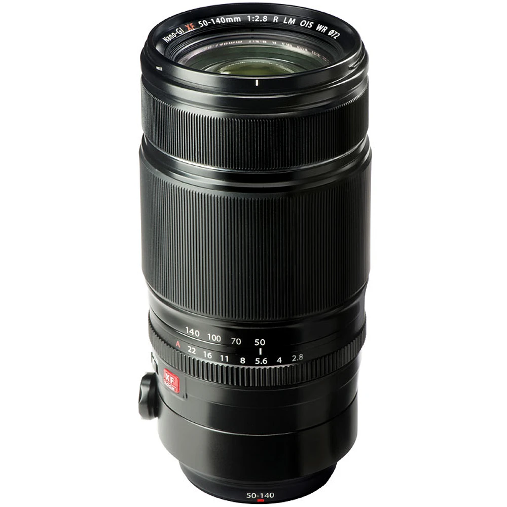 Fujilfilm XF50-140mmF2.8 R LM OIS WR Lens - Black - 600015125