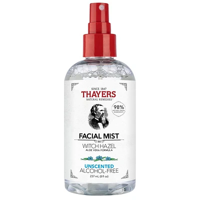 Thayers Witch Hazel Alcohol-Free Toner Facial Mist - Unscented - 237ml