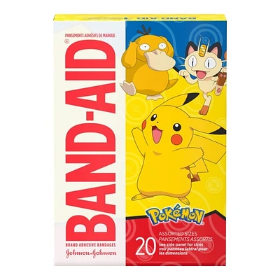 BAND-AID Pokemon Adhesive Bandages - 20's