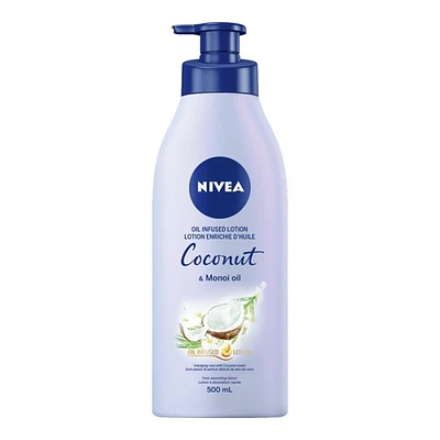 NIVEA Oil-Infused Body Lotion - Coconut and Monoi Oil - 500ml