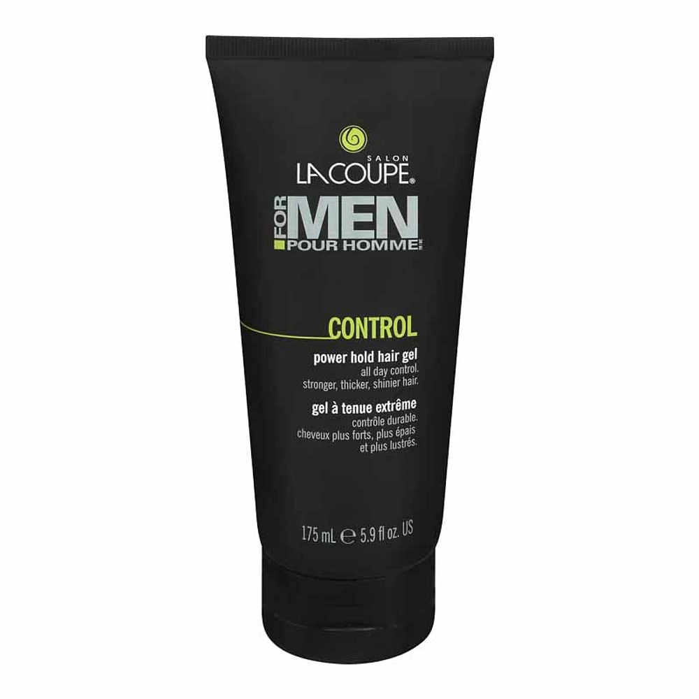 LaCoupe for Men Control Power Hold Hair Gel - 175ml 