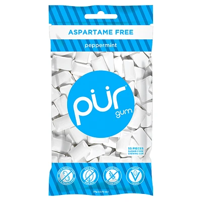 Pur Gum - Peppermint - 55 piece