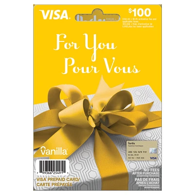 Vanilla Visa Prepaid Gift Card