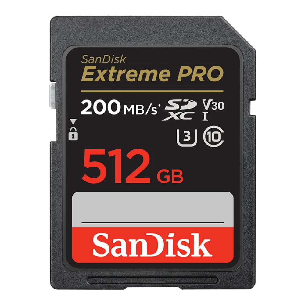 SanDisk Extreme Pro SDXC Memory Card - 512GB - SDSDXXD-512G-GN4IN