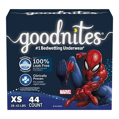 GoodNites Youth Overnight Underwear - Marvel Heroes