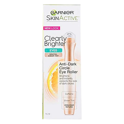 Garnier SkinActive Clearly Brighter Eyes Anti-Dark Circle Eye Roller - 15ml
