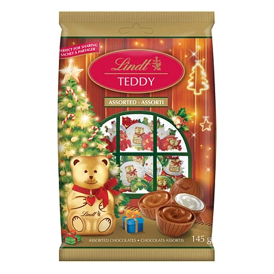 Lindt Teddy Chocolates Bag - 145g - Assorted