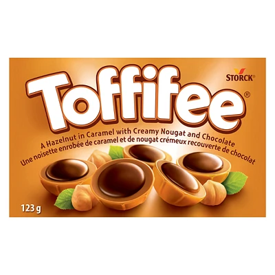 Toffifee Hazelnut Caramel Chocolate Candies - Creamy Naugat and chocolate - 123g