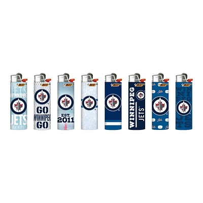 BIC Full-Size Lighter - Winnipeg Jets - Single - Assorted