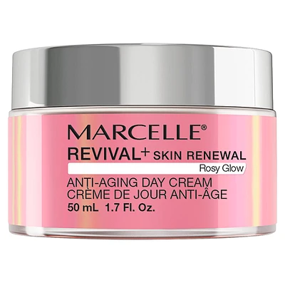 Marcelle Revival+ Skin Renewal Rosy Glow Anti-Aging Day Cream - 50ml