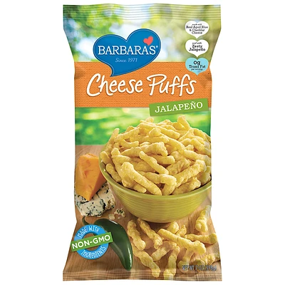 Barbara's Cheese Puffs - Jalapeno - 198g