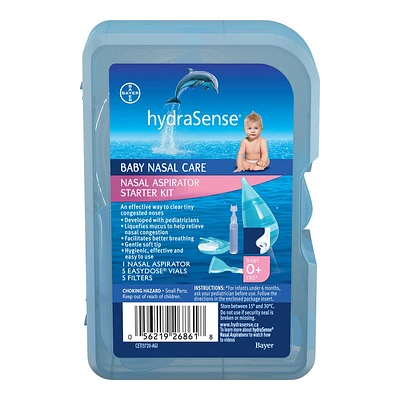 hydraSense Nasal Aspirator Starter Kit - 5's