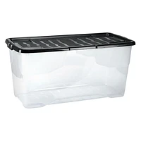 Strata Curve Box with Black Lid - 80L