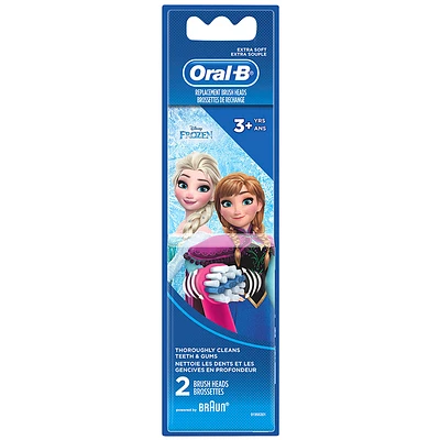 Oral-B Replacement Brush Heads - Disney Frozen - 2s