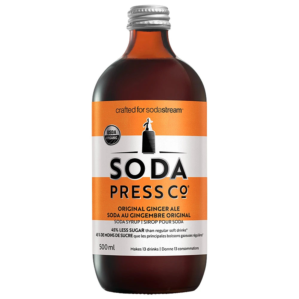 Soda Press Soda Syrup - Ginger Ale - 500ml