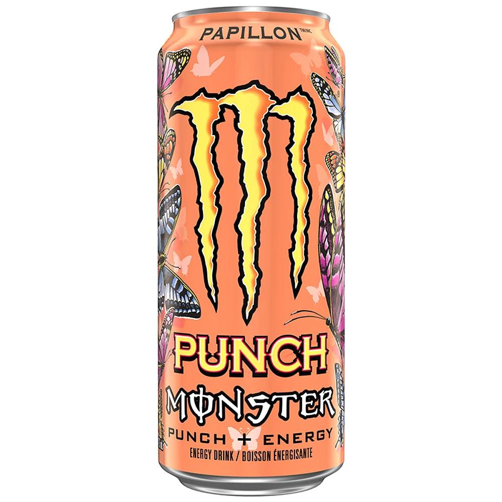 Monster Punch + Energy Drink - Papillon - 473ml