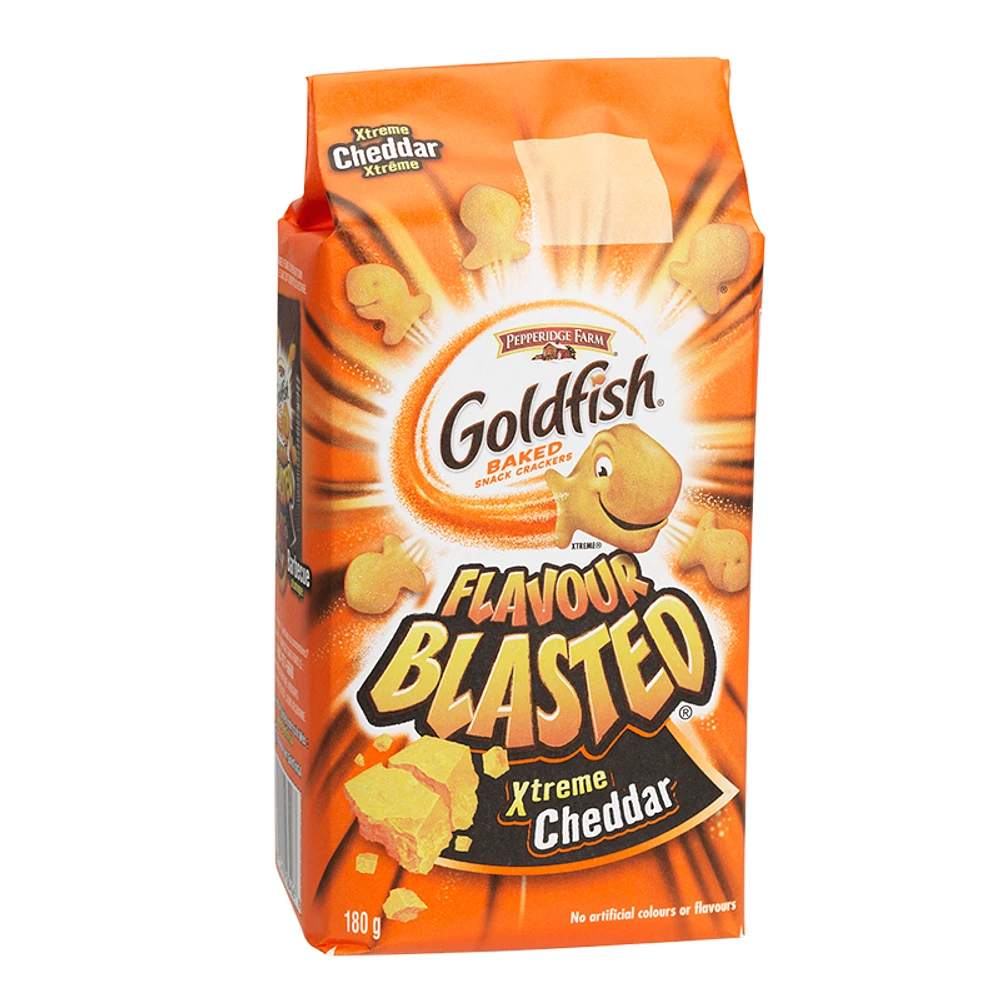 Pepperidge Farm Goldfish Crackers - Extreme Cheddar - 180g
