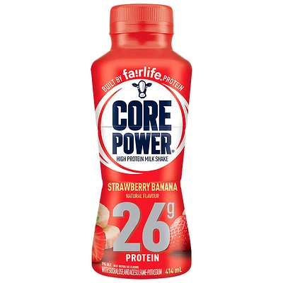 Core Power High Protein Milk Shake - Strawberry Banana - 414ml