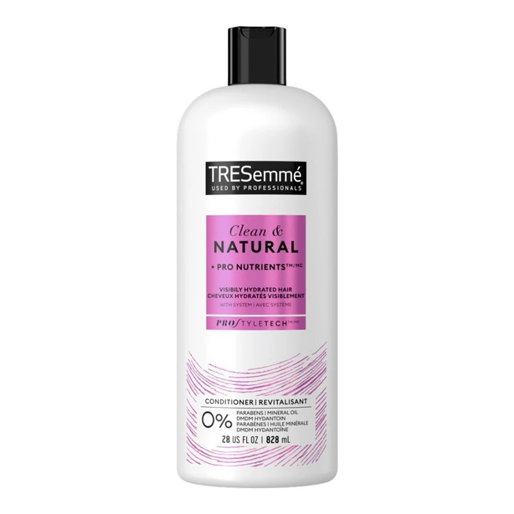 TRESemme Clean & Natural Conditioner - Gentle Hydration - 828ml