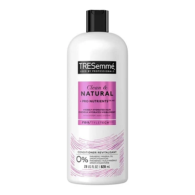 TRESemme Clean & Natural Conditioner - Gentle Hydration - 828ml