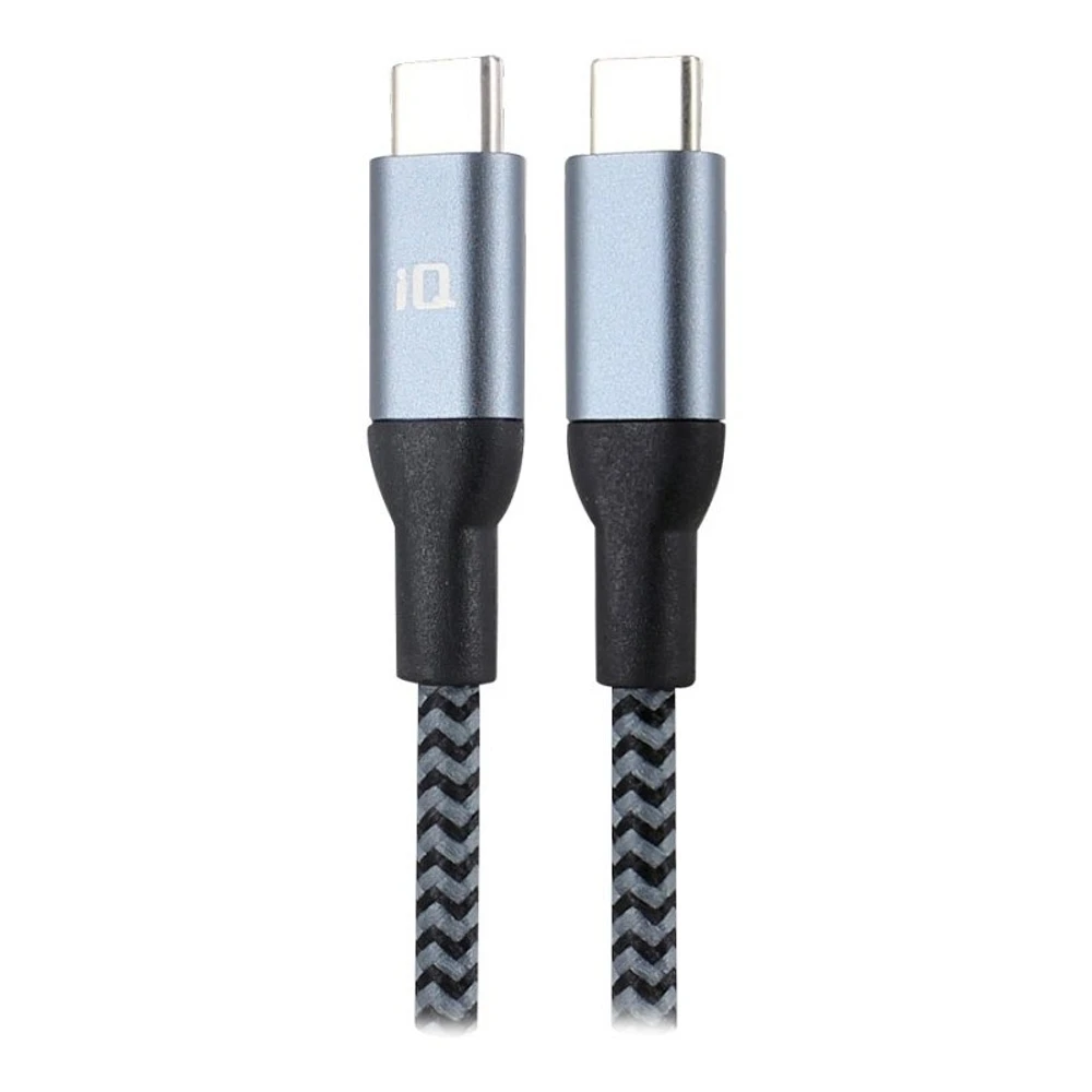 iQ USB Type-C to Type-C Cable - 1.2m - Black - IQCC1MB